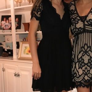 Lulus Angel in Disguise Dress in black